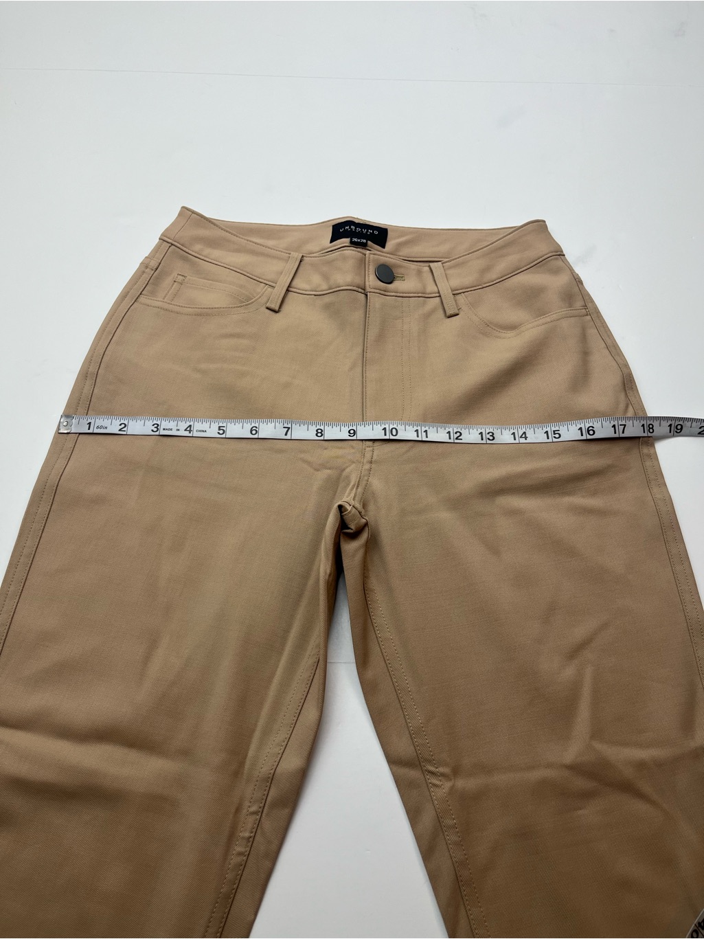 Unbound Merino Wool Women's Slim Merino Travel Pants 26 X 28 Tan Khaki Stretch — image 8 of 8